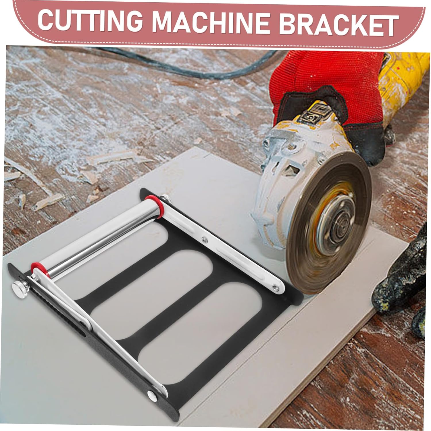 Vaguelly Cutting Machine Attachment Material Stand for Cutter Metal Cutting Machine Bracket Non-slip Design Support Rack Supplies