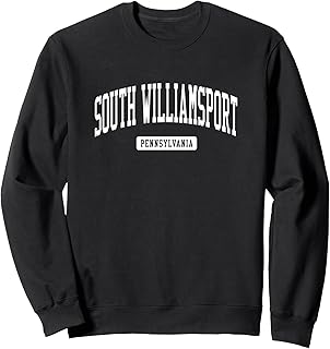 South Williamsport Pennsylvania PA Vintage Athletic Sports D Sweatshirt