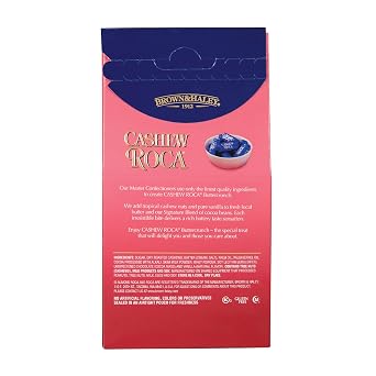 Almond Roca Stand-Up Box - 5oz Individually Wrapped Chocolate Candy Cashew - The Original Buttercrunch Toffee with Cashews - Gluten Free, Kosher, Sweets