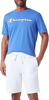 Champion Legacy Icons Tonal Pants-C-Logo Spring Terry Bermudas Pantalones Cortos para Hombre