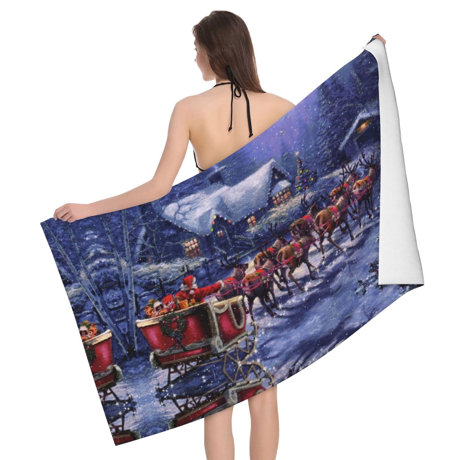 Serviette de bain microfibre séchage rapide contre l'humidité