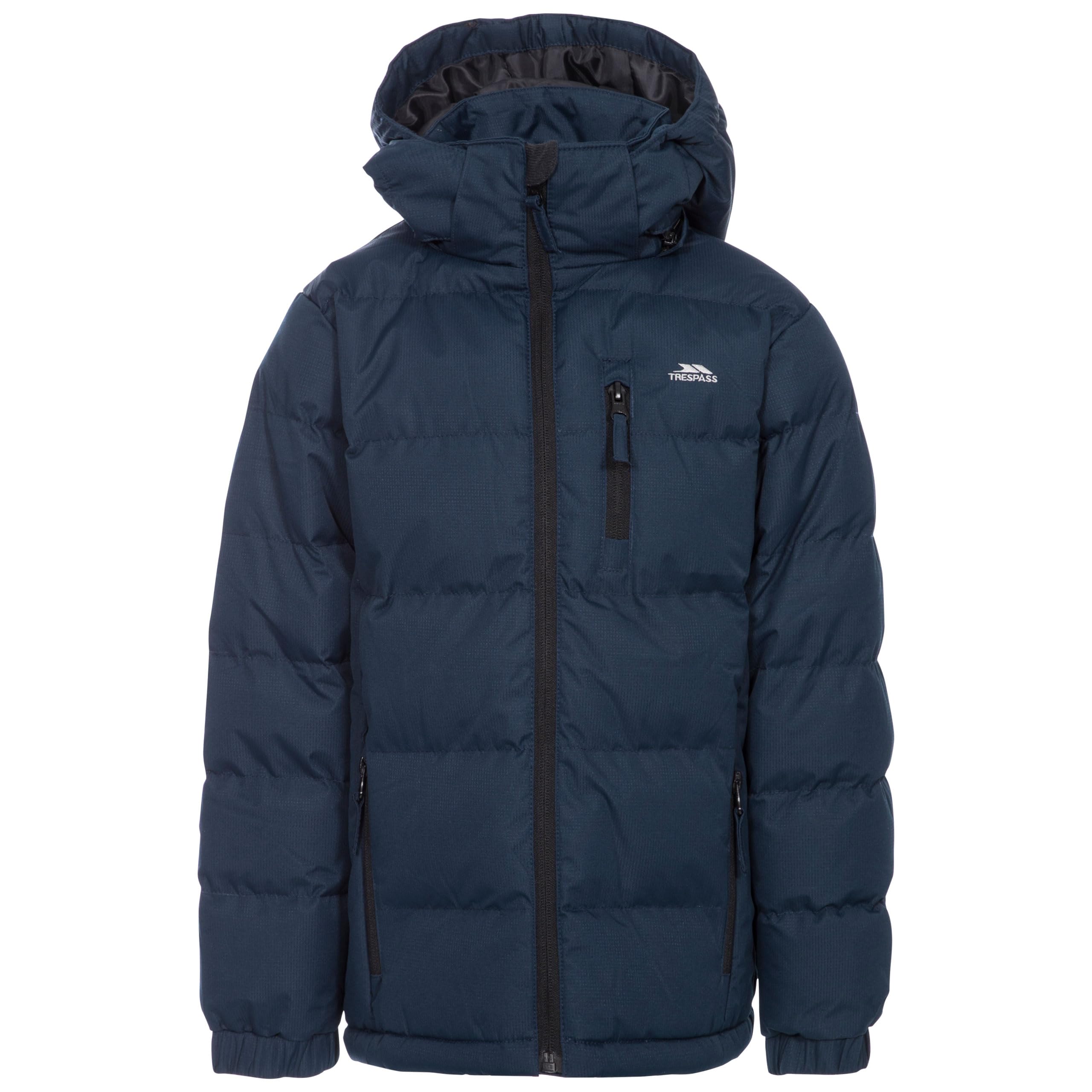 Trespass Men's Clip Padded Jacket, Navy, L UK