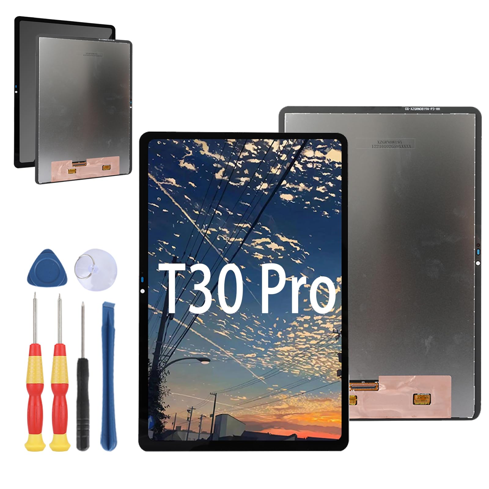 Nueva pantalla de repuesto para tablet DOOGEE T30 Pro LCD pantalla de reparación y accesorios de herramientas de repuesto.