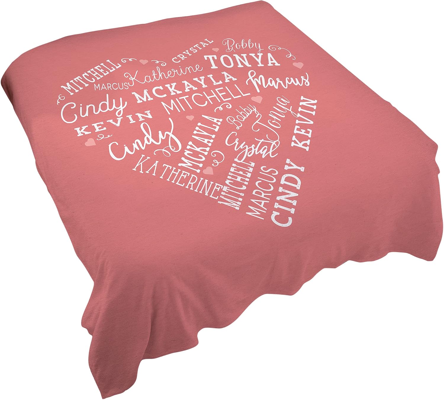 Personalization Universe Close to Her Heart Personalized 60x80 Plush Fleece Blanket
