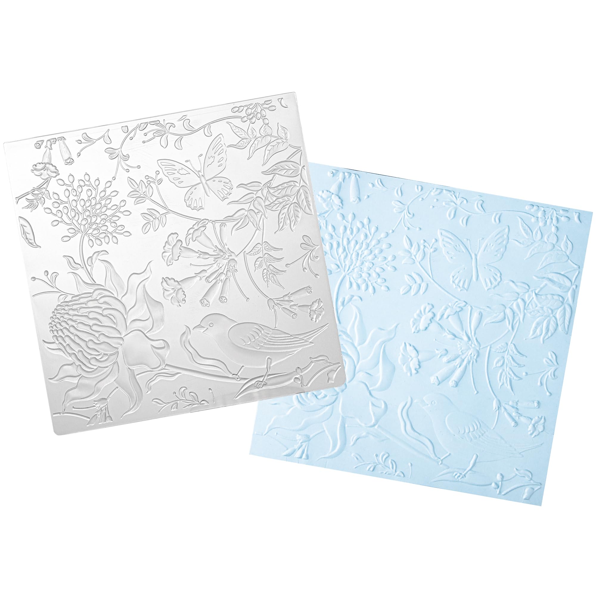 Amazon.co.jp: Find Scrapblooms 6×6インチ 3Dプラスチックエンボス