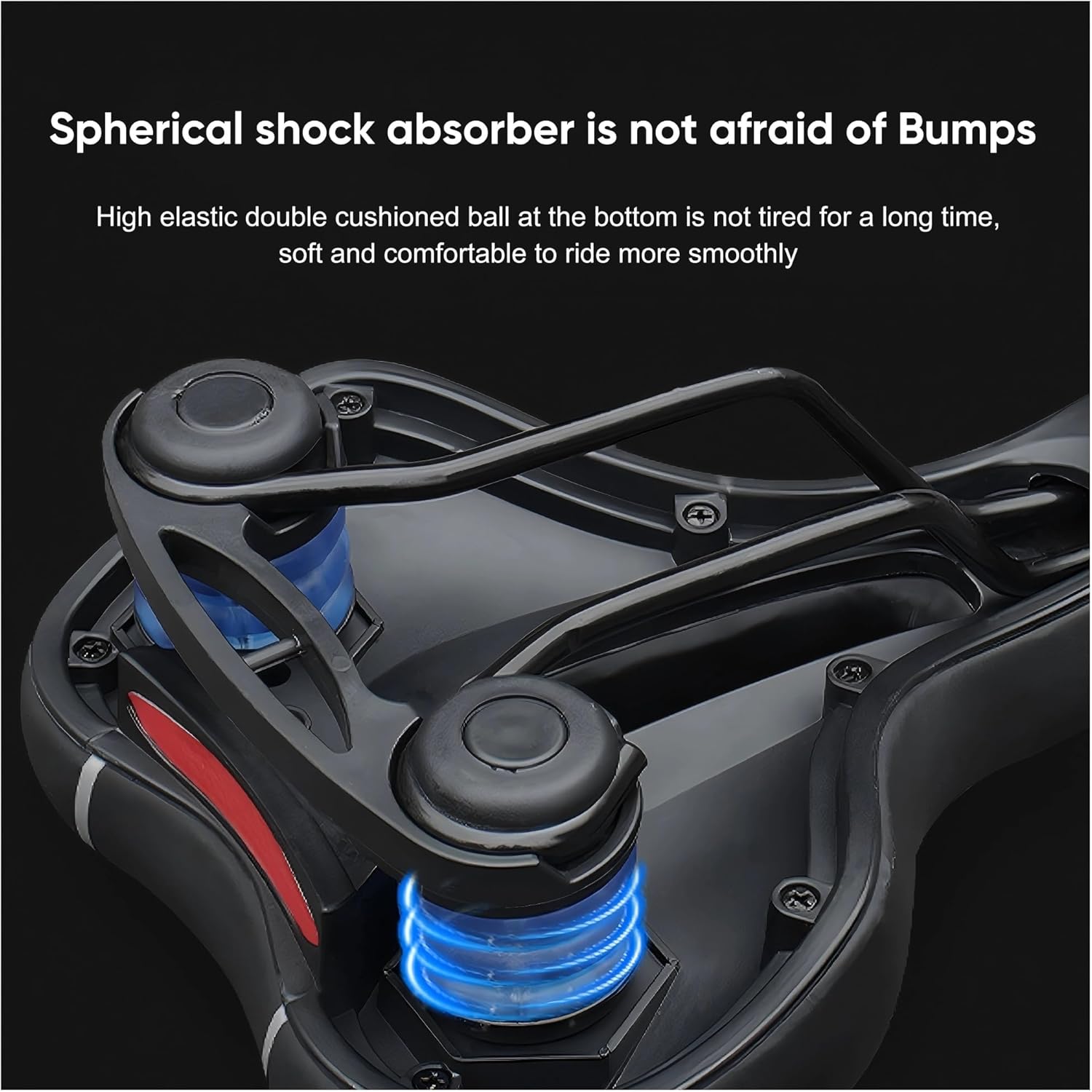 Bicycle Hollow Seat Cushion Soft High Elasticity Durable Mountain Bike Road Bike Breathable Anti-Slip Cycling Accessories