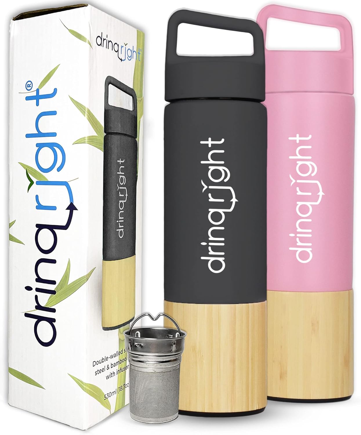 Borraccia Acciaio Inossidabile 600ml OLDLEY - Doppia Parete, Tenuta Stagna, Senza BPA, Per Sport E Lavoro - Foto 4