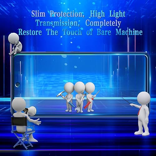 Miniatura 5 de MAYtobe Paquete de 2 protectores de pantalla diseñados para Samsung Galaxy A53 5G, vidrio templado, antiarañazos, sin burbujas, fácil de instalar