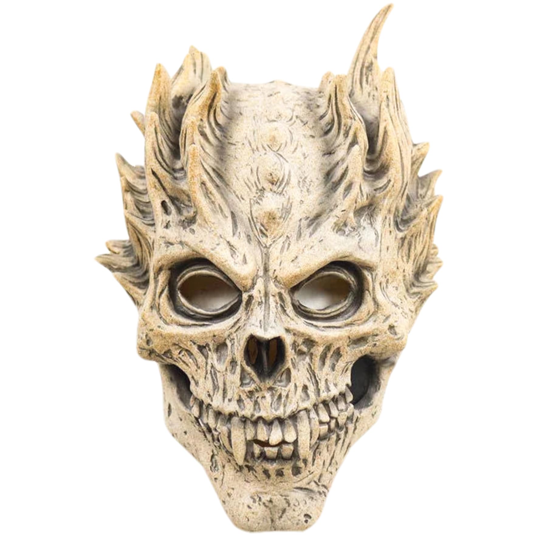 Striegro Demon Skull, Latex Halloween, OS..