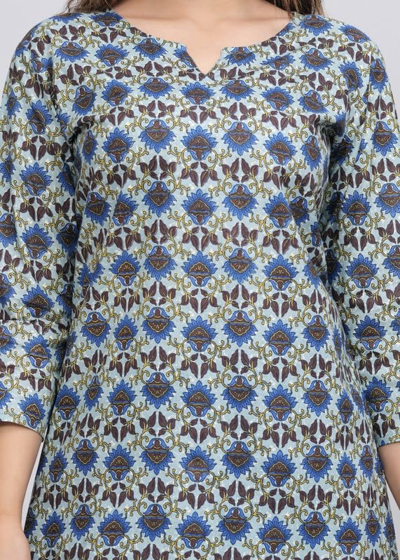 Image of Cotton Printed Night Suit for Women's Shirt and Pyjama Set Sleep wear Set for Womens and Girls