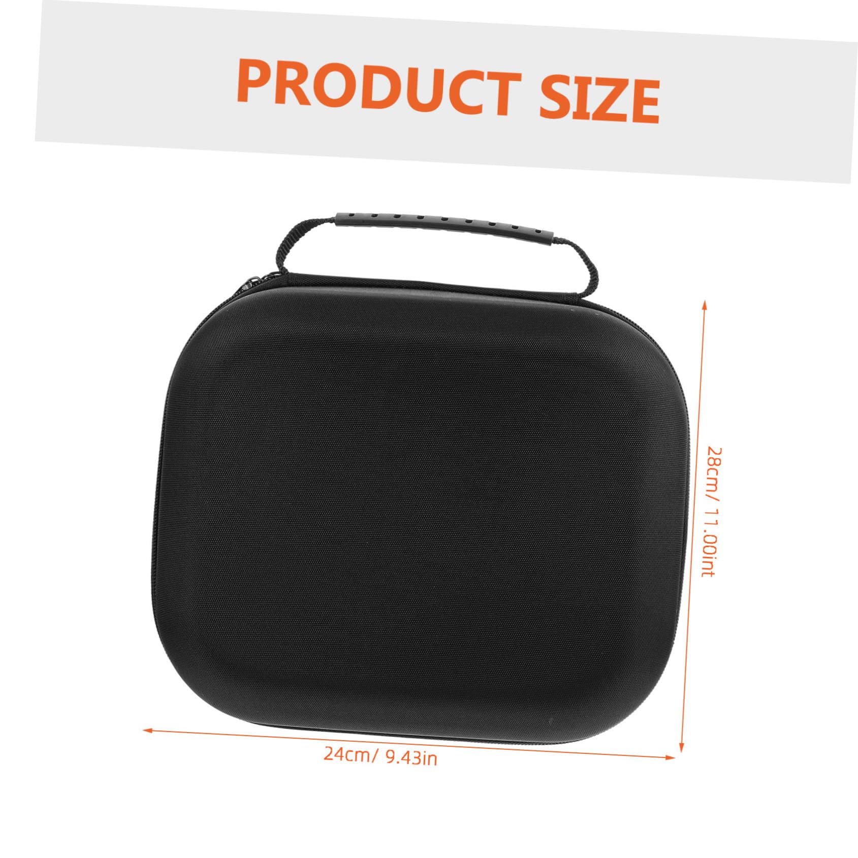 Toddmomy Custodia Rigida in Eva Nera per Occhiali Vr Neo3 Cerniera, Borsa Portaoggetti Leggera e Compatta per Visore, Cuffie e Accessori Controller Touch, per Trasporto e Protezione