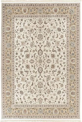 Miniatura 2 de Alfombras ultrafinas (0.25 pulgadas) de 5 x 8 pulgadas, color beige crema, lavables, antideslizantes, para sala de estar y dormitorio