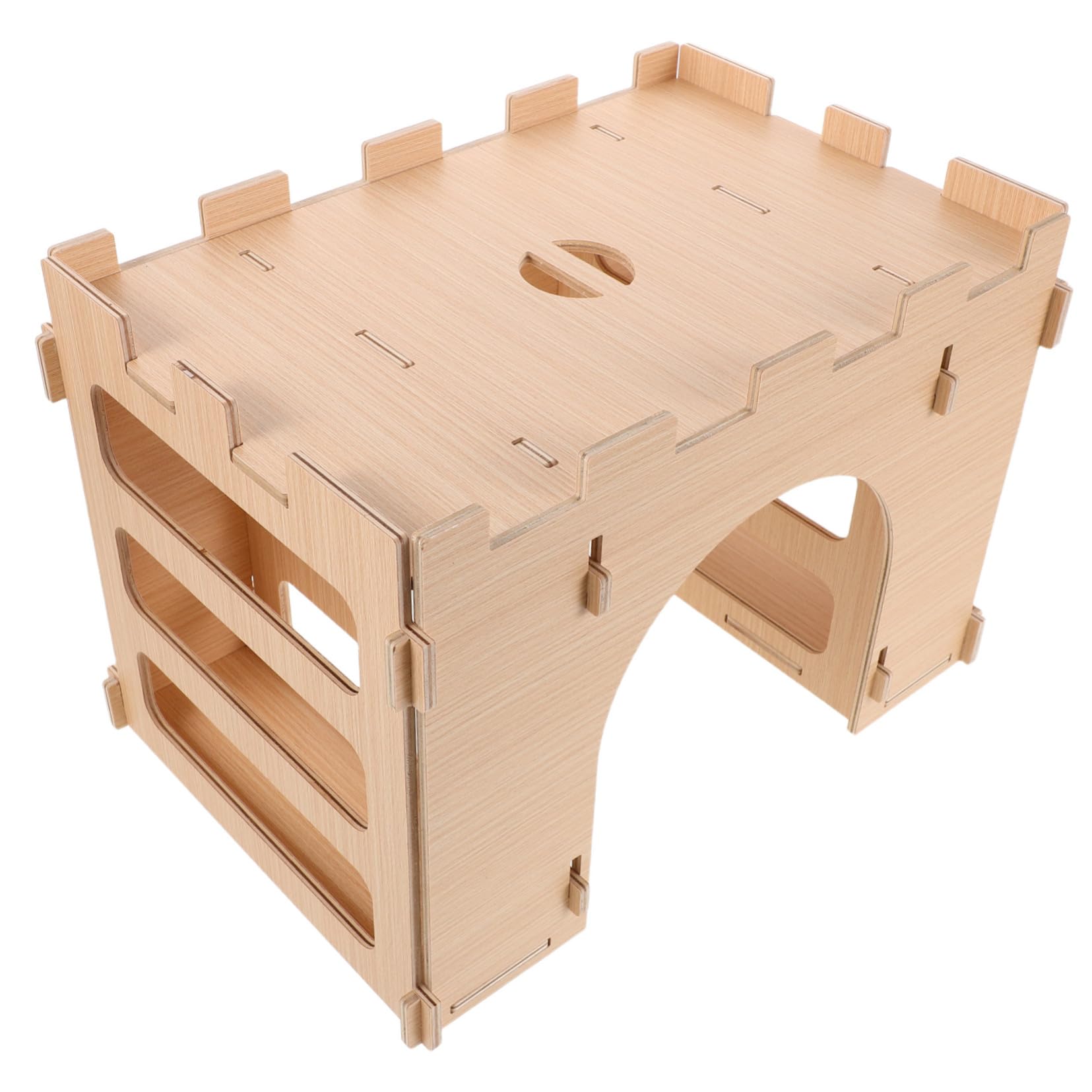 SHINEOFI Heu Für Kaninchen Futterautomat Kleine Heu Futterstation Holz Futterautomat Für Kleintiere Kaninchen Futterständer Hasen Für