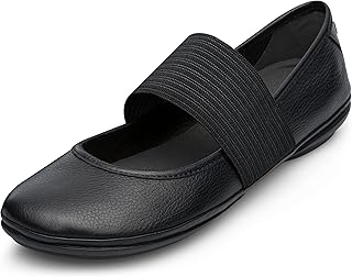 Camper Women's Right Nina Closed Ballet Flats Black
