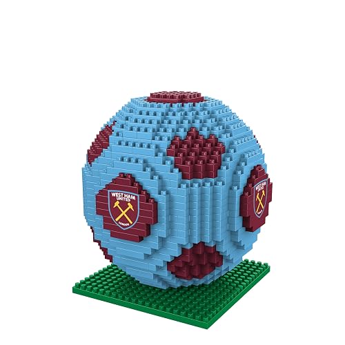 FOCO Juego de construcción de fútbol 3D con Licencia Oficial del West Ham United FC BRXLZ