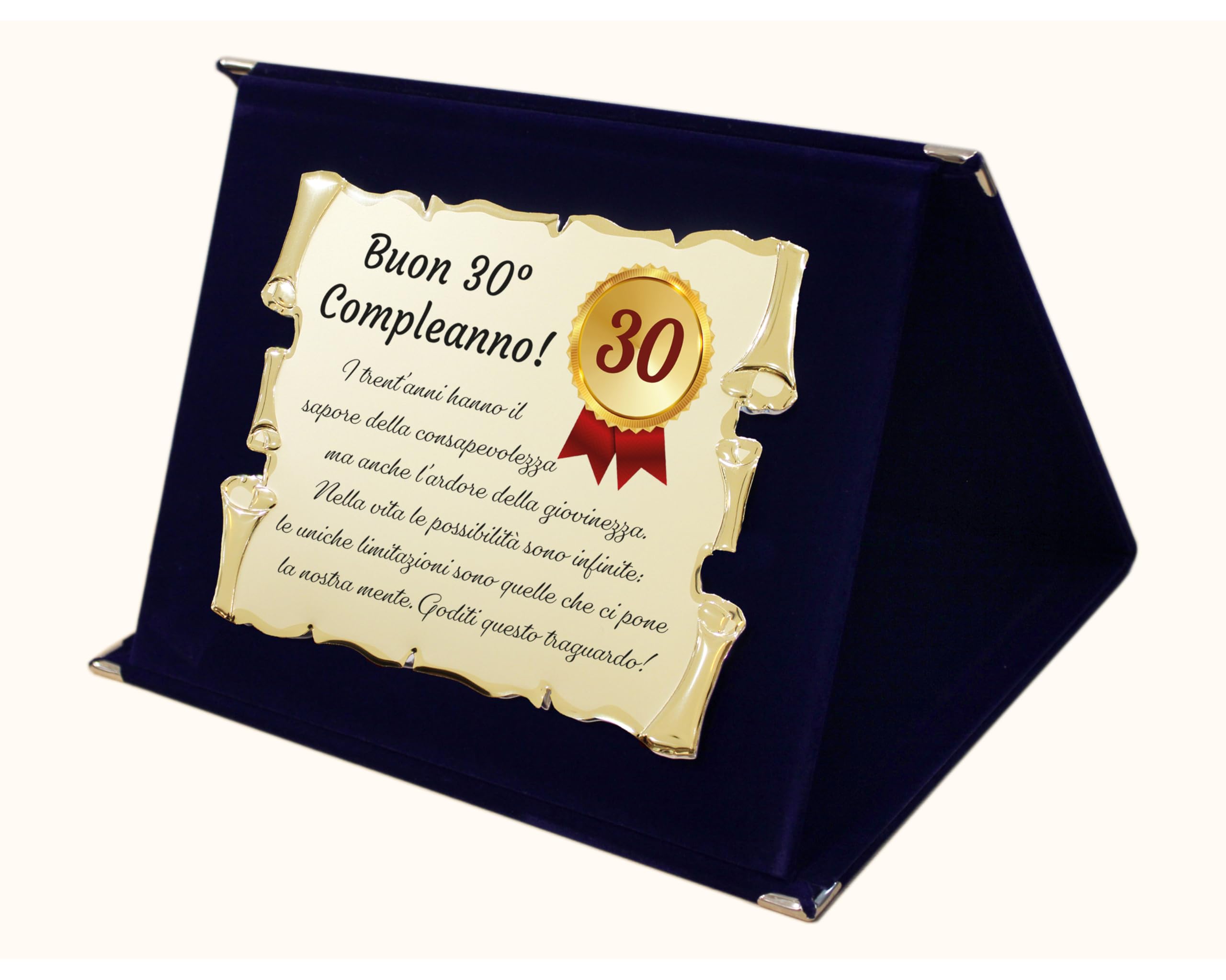 Grazie! 40 Tempo Drossel, targa in plastica – Tutto bene, idea regalo regalo di compleanno a quattro zigrine, decorazione di compleanno/festa/festa accessorio/biglietto di compleanno