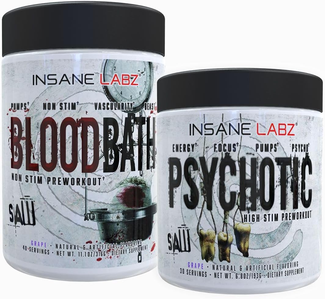 Insane Labz Psychotic Saw® and Bloodbath...
