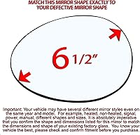 Vista 2 de Montaje de cristal del espejo lateral del conductor con placa de respaldo de plástico calentada compatible con Mini Cooper 2007-2015, Countryman