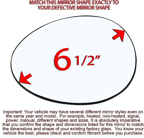 Miniatura 2 de Montaje de cristal del espejo lateral del conductor con placa de respaldo de plástico calentada compatible con Mini Cooper 2007-2015, Countryman