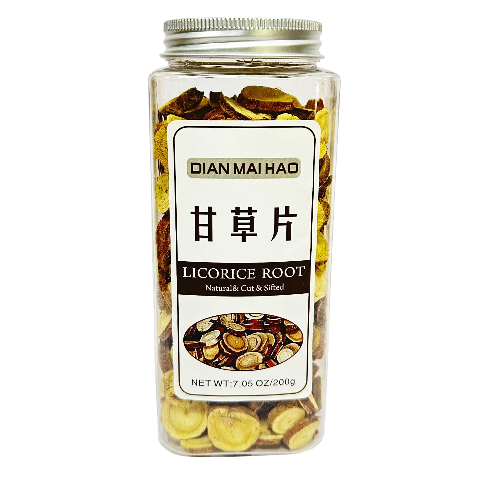 Licorice slices 200g (7.05oz) Large Radix Glycyrrhizae, Gan Cao,natural licorice slices,Licorice from Gansu China 甘草片 特级大片甘草 天然甘草