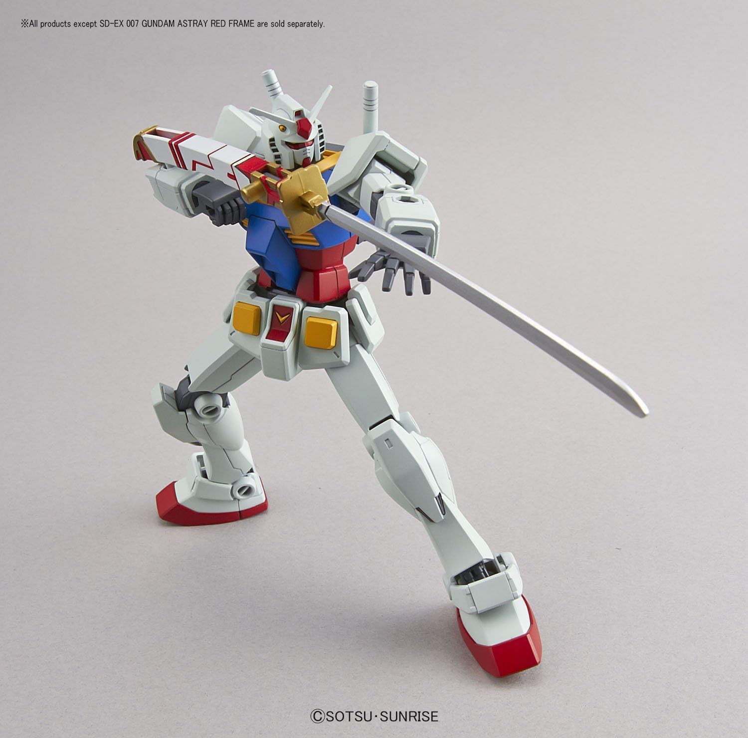 Bandai Hobby - Gundam Seed Astray - 007 Gundam Astray Red Frame SD EX-Standard Model Kit
