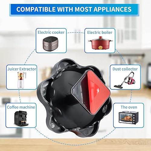 Miniatura 4 de Organizador de cables para electrodomésticos de cocina, enrollador de cables para almacenamiento, enrollador de cables para almacenamiento en