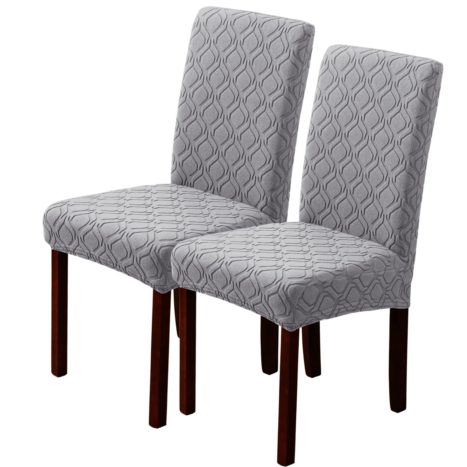 LANSHENG Dining Chair Covers Set of 2,