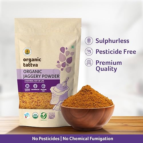 Miniatura 7 de Organic Tattva Jaggery en polvo, 17.64 oz certificado por USDA