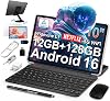 TECLAST P30T Android 16 Tablet 10 Inch Tablets with Keyboard + Case + Pen + Mouse 10 Accessories Set 12GB RAM + 128GB ROM (4TB TF) T7200 Octa-Core A75 CPU 5G WLAN/Widevine L1/GPS/6000mAh/BT5/GMS/OTG 2026