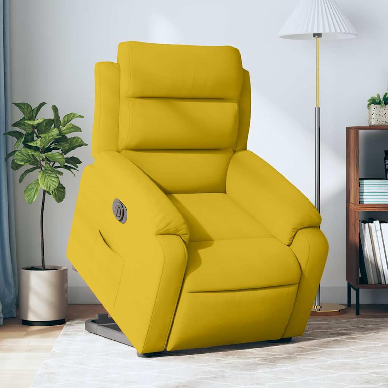 Tidyard Elektrischer Relaxsessel mit Aufstehhilfe, 75 x 92,5 x 100 cm, elektrische Liegefunktion bis 135 Grad, für Senioren und Personen mit eingeschränkter Mobilität3205121