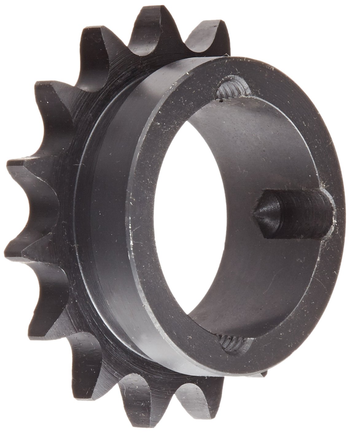 Tsubaki H50BTL15 Roller Chain Sprocket, Single Strand, Taperlock Design, Hardened Teeth, 1210 Bushing Required, 15 Teeth, #50 ANSI No., 5/8" Pitch