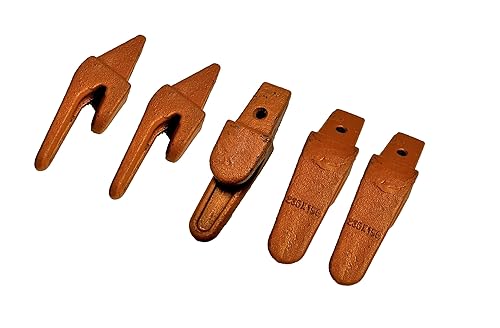 Miniatura 7 de Dientes X156F 5PK, X156F Flare Wide Bucket Dientes P156 Pins X156L para excavadora de dirección deslizante