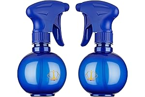 FeyFia 2-Pack Empty Spray Bottle, Blue, 12oz