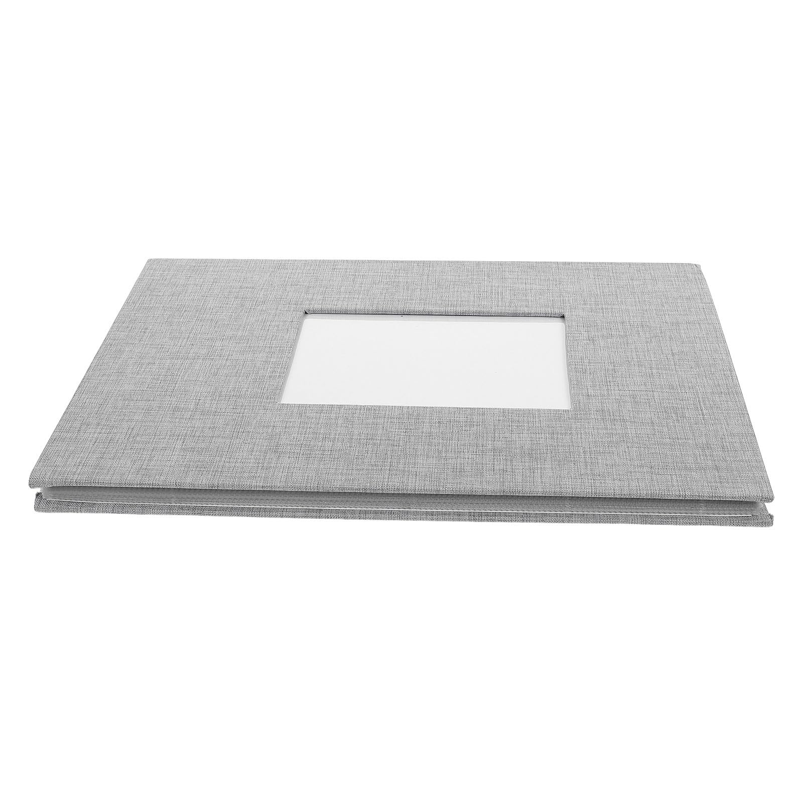 TEHAUX Álbum de Fotos de Lino con 300 Bolsillos para Fotos de 4x6