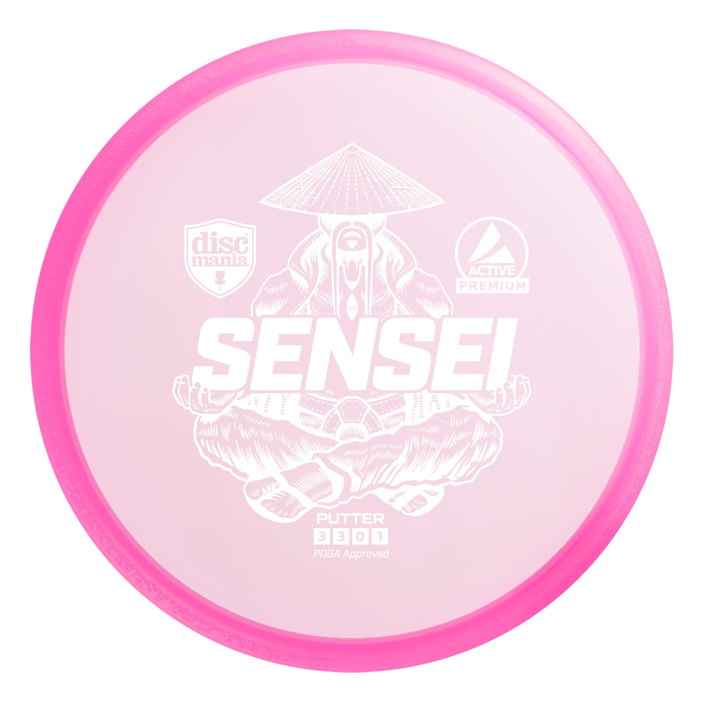 Discmania Premium Line Sensei Disc Golf Adulto Unisex, Rosa, Sencillo