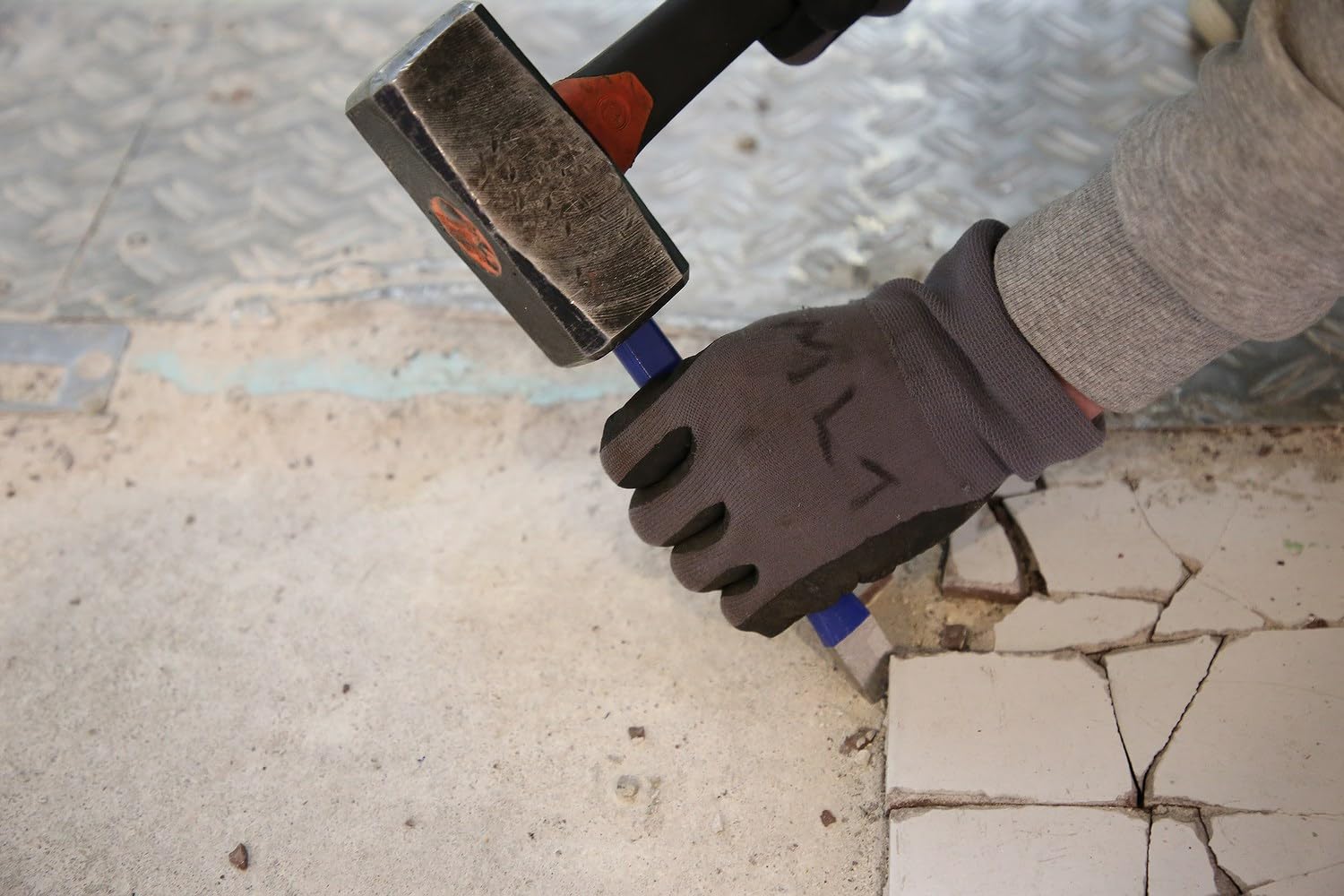 BRILLIANT TOOLS BT080918 Scalpello piatto [Powered by KS TOOLS]