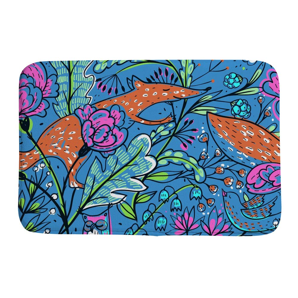 Paillasson fleurs et animaux mignons pour embellir votre entrée de maison