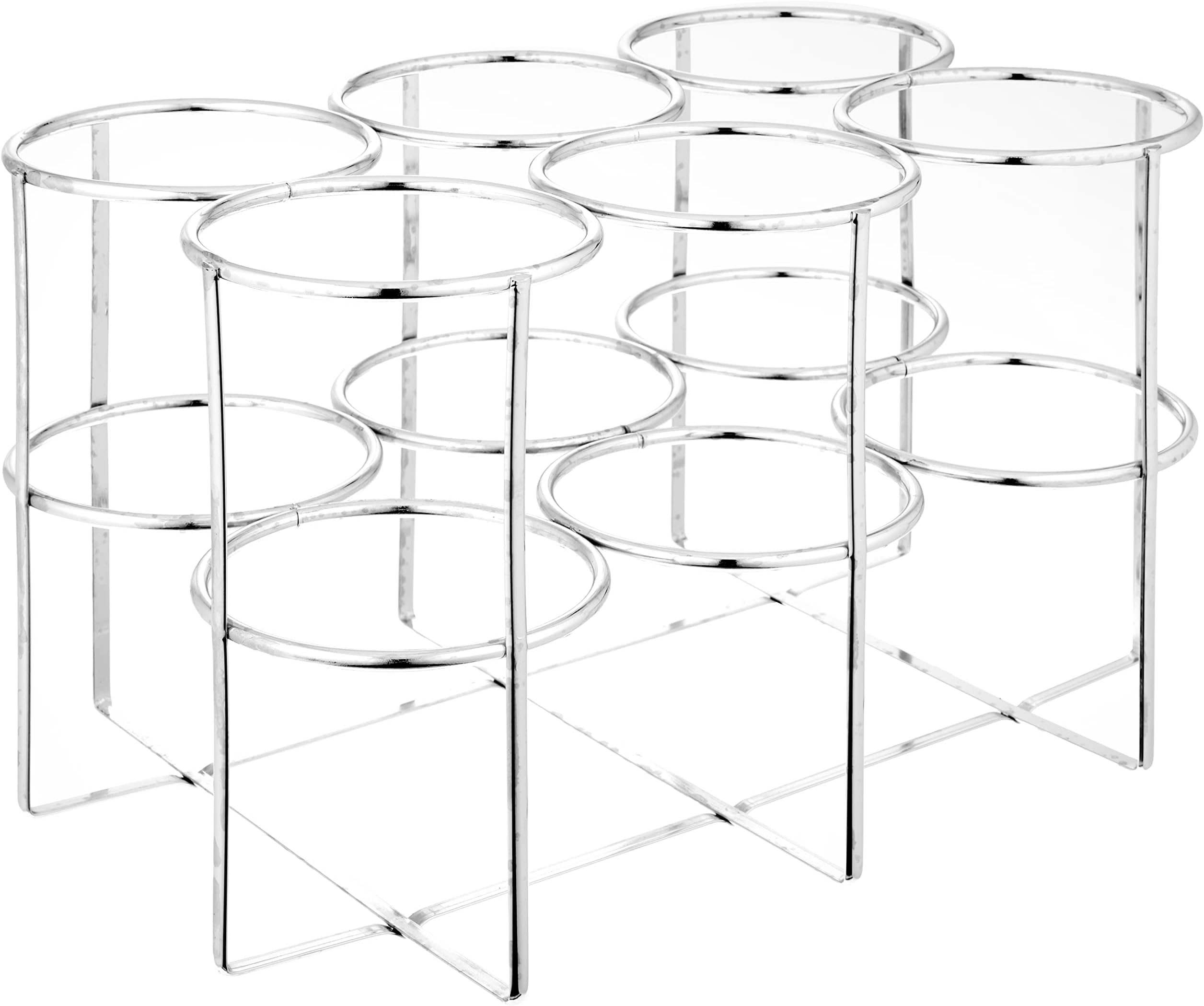 18114 Economy Oxygen Rack, Chrome