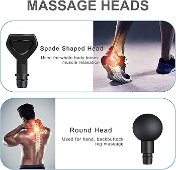 Hypervolt GO マッサージガン ヘッドアタッチメント付き Amazon.com: Massage Gun Heads for Hypervolt Go，Replaceable