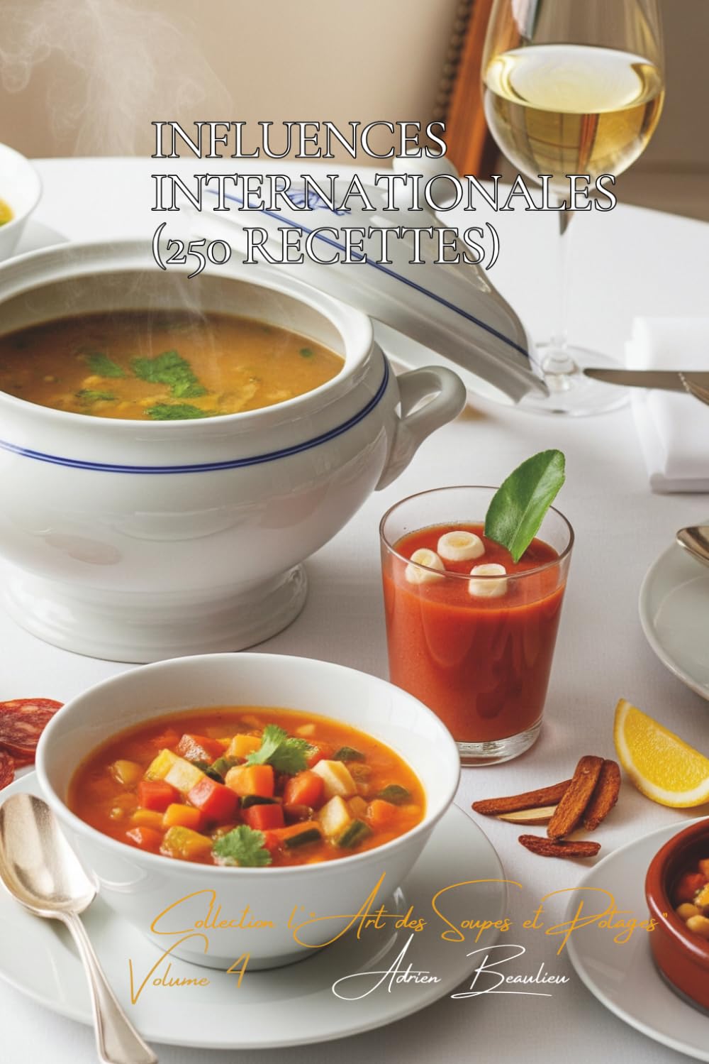 Influences Internationales (250 recettes): Une Encyclopédie Culinaire Française - Collection "L'Art Français des Soupes et Potages" - Volume 4