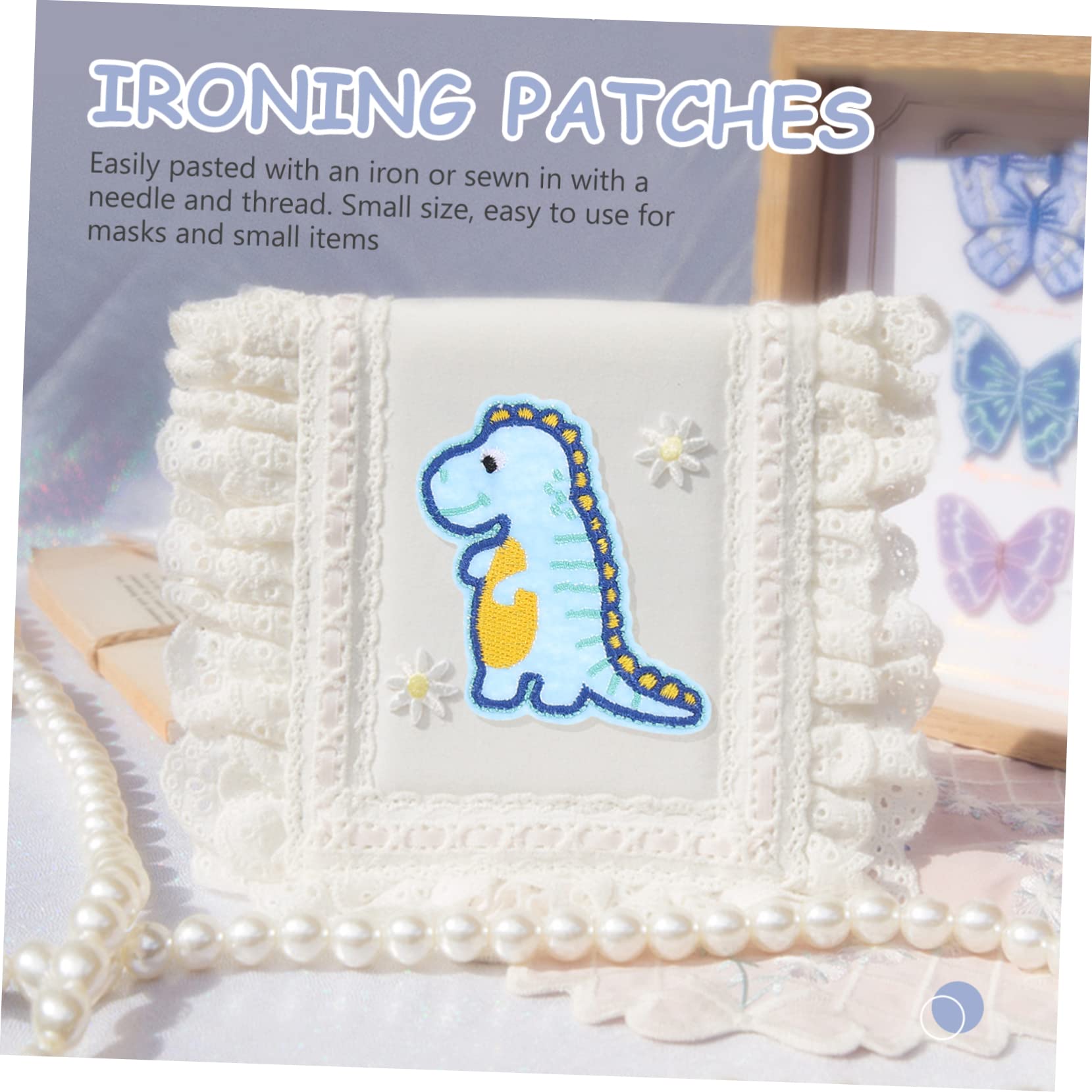 4pezzi Toppe Termoadesive a Patches Per Riparazioni e Decorazioni Abbigliamento Giubbotti e Accessori Per