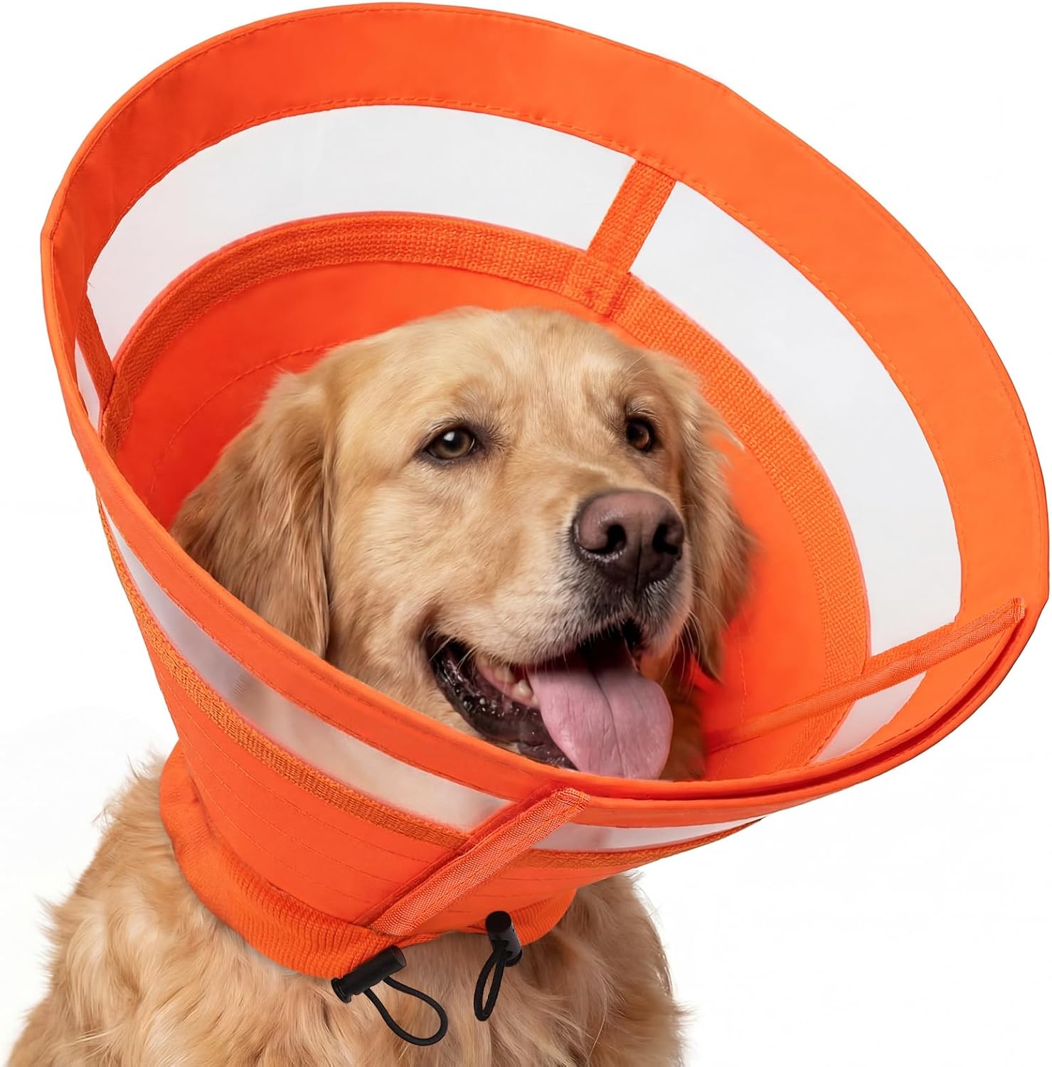 ASENKU Dog Cone Collar, Protective Recovery Dog Collar After Surgery, Comfy Adjustable Cone for Dogs to Stop Licking, Pet E-Collar for Small, Medium & Large Dogs(Blue, XL)