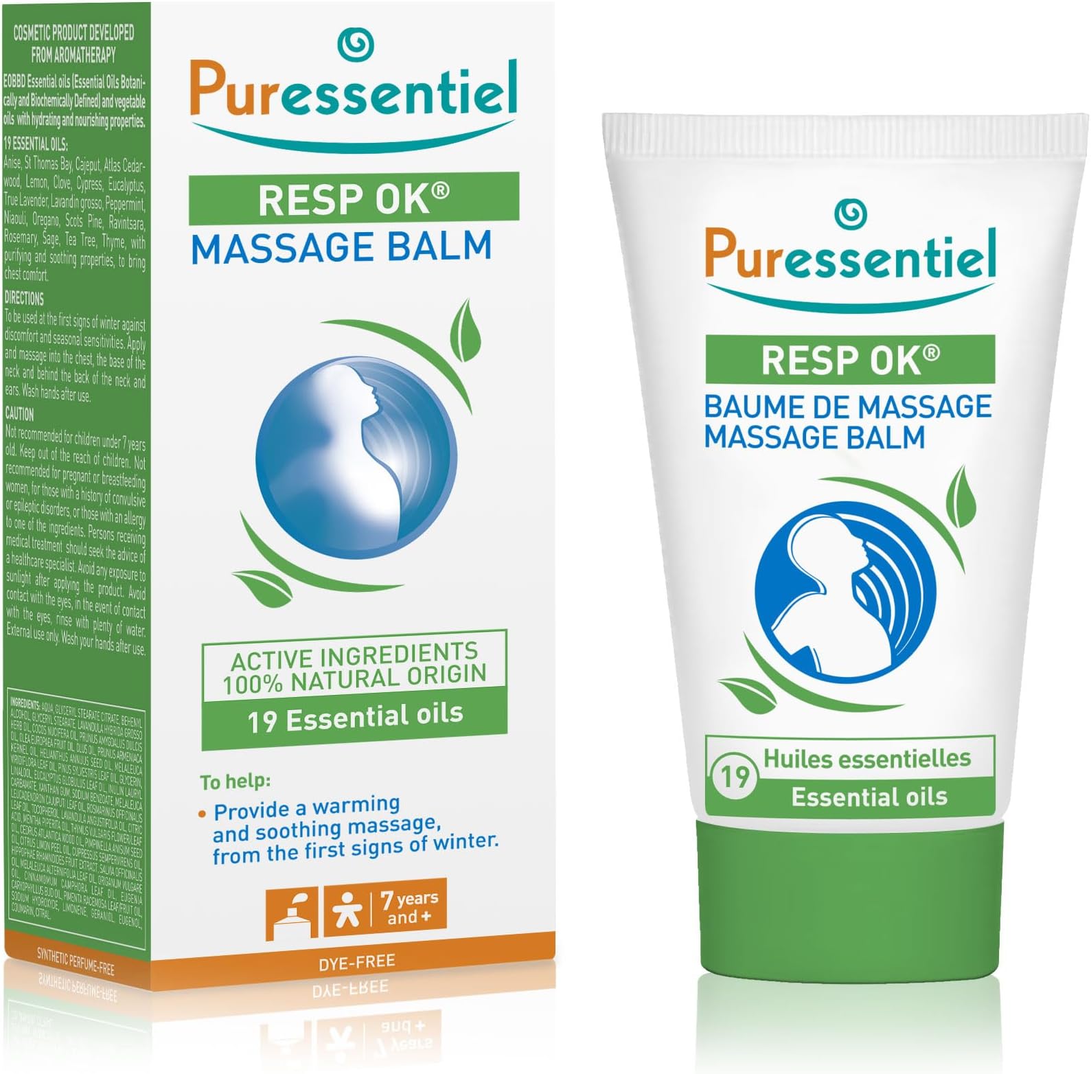 Resp ok Balm 50ml - Winter ailments and Seasonal sensitivities - 100% natural origin