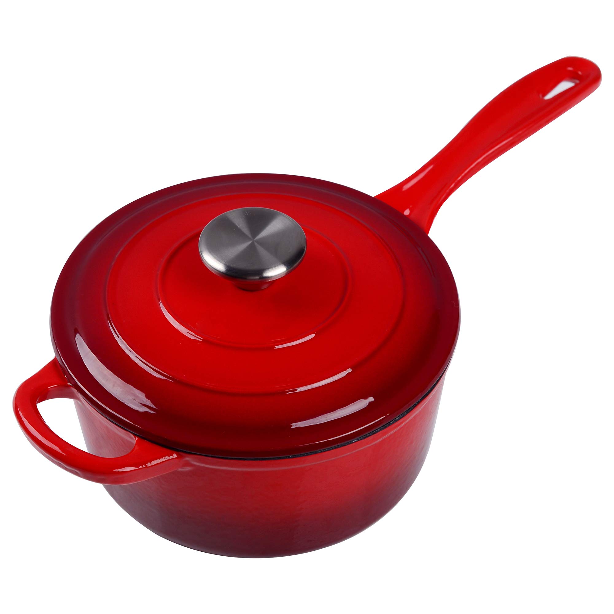 Casseruola In Ghisa Velaze 7L - Forno Olandese Per Induzione, Rosso Ovale 34cm - Foto 3