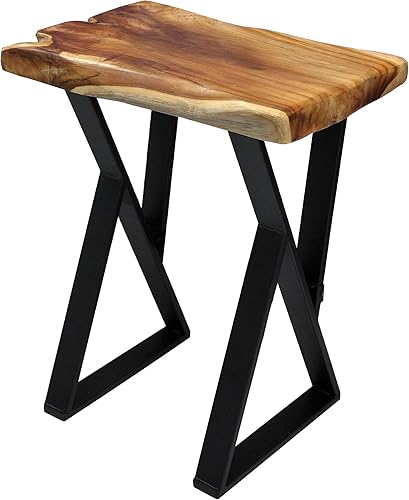 Miniatura 4 de Patas de mesa de metal resistentes para muebles, tipo Z, patas de hierro negras para bricolaje, 24 pulgadas de alto, tubo cuadrado industrial, patas