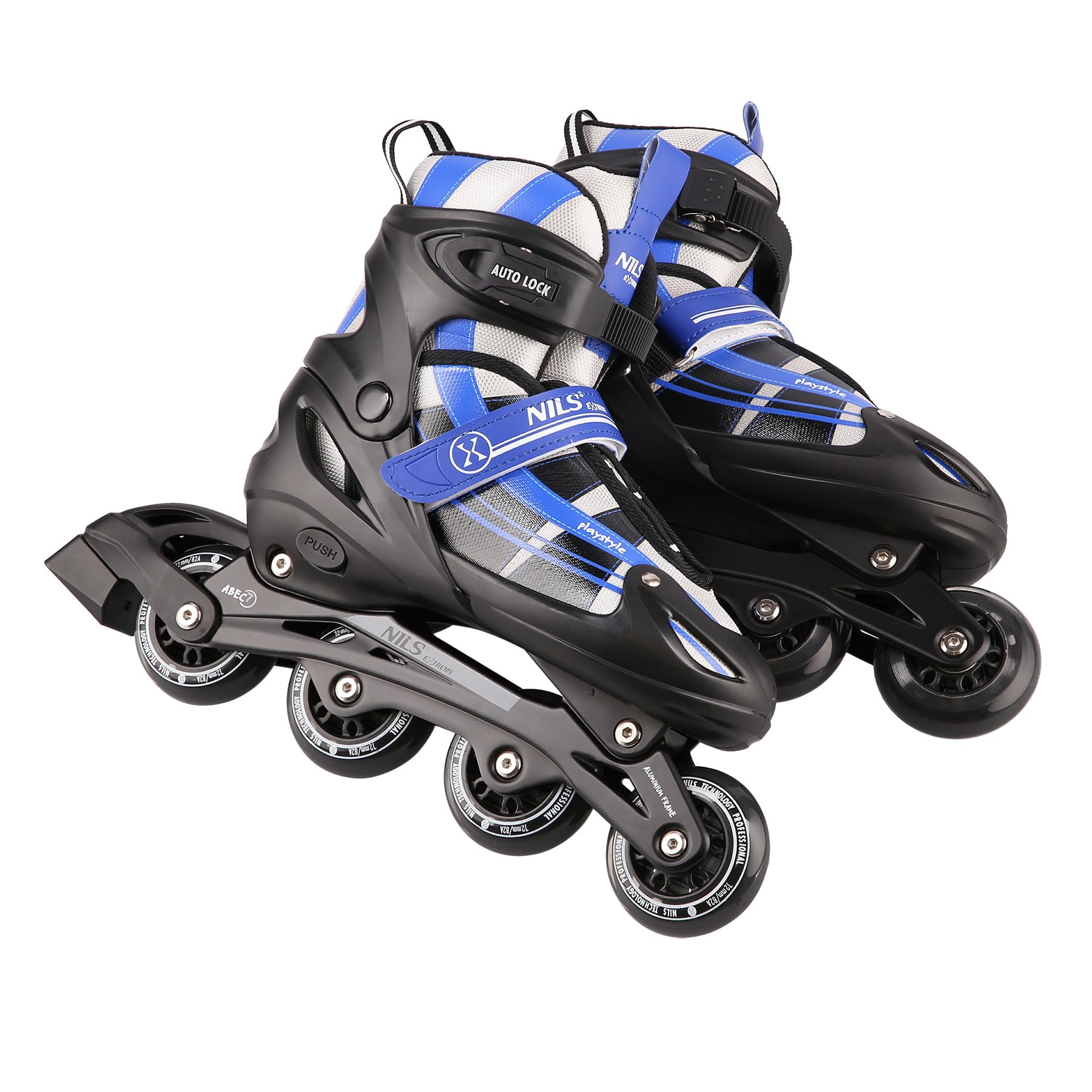Nils Extreme Chaska 2 en 1 Patines de Hockey sobre Hielo
