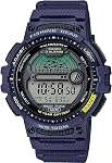 Casio Men's Fishing Timer Quartz Watch with Resin Strap