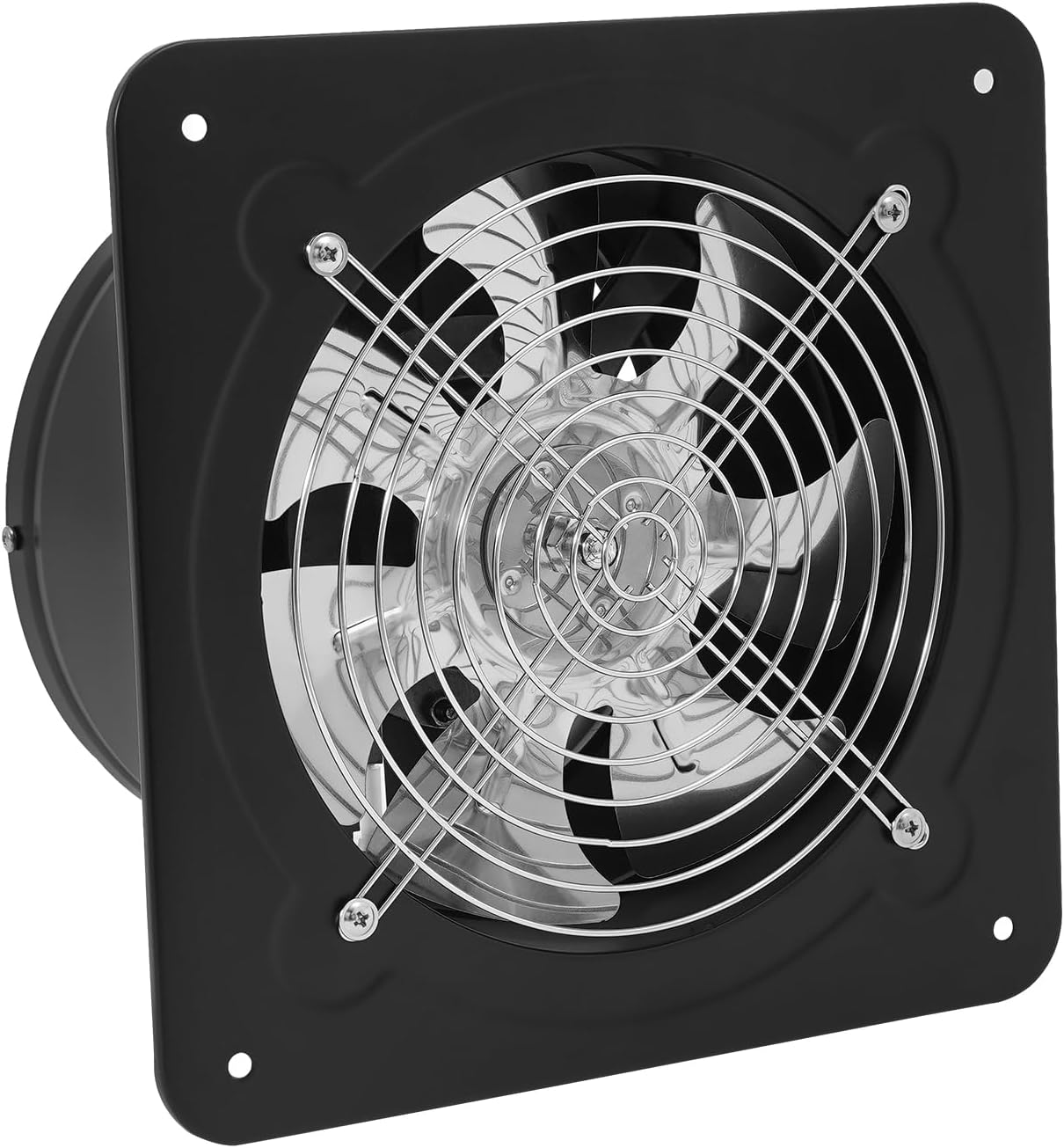 8'' Explosion Proof Exhaust Fan, 80W 500CFM Industrial Axial Flow Fan Utility Blower Ventilator Extractor Factory Extraction Ventilation for Garage Shops Kitchen, 2600RPM