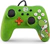 Wired PowerA controller for Nintendo Switch - Yoshi, Gamepad, game controller, wired controller, officially licensed