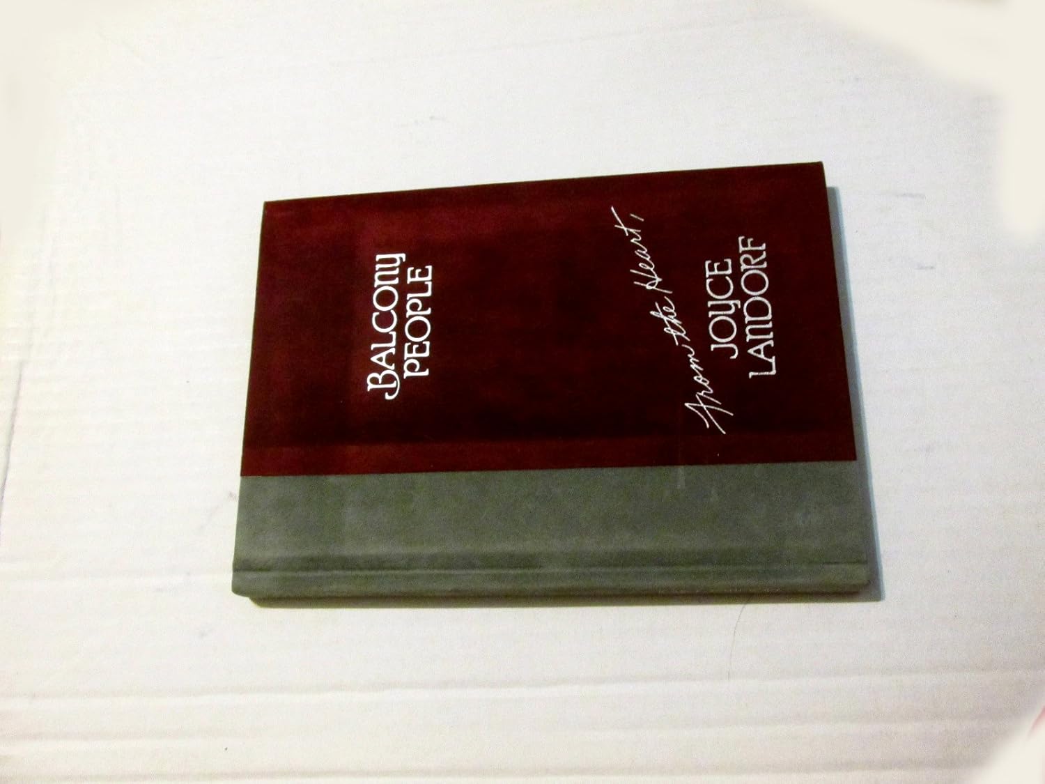 Balcony People (From the Heart) Joyce Landorf 9780849903786 Amazon